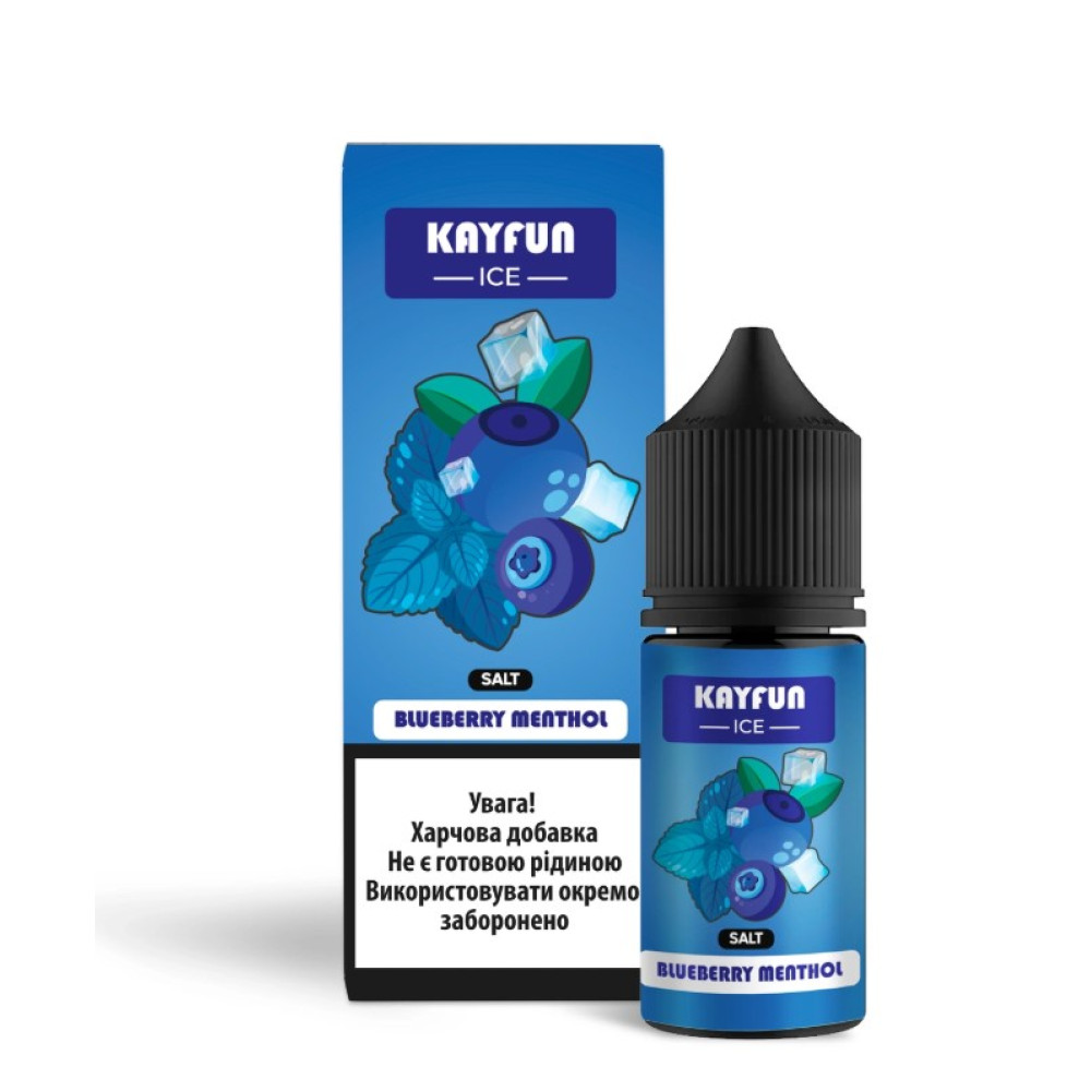 Ароматизатор Kayfun Ice Чорниця Ментол 30ml - Kayfun Ice 30ml