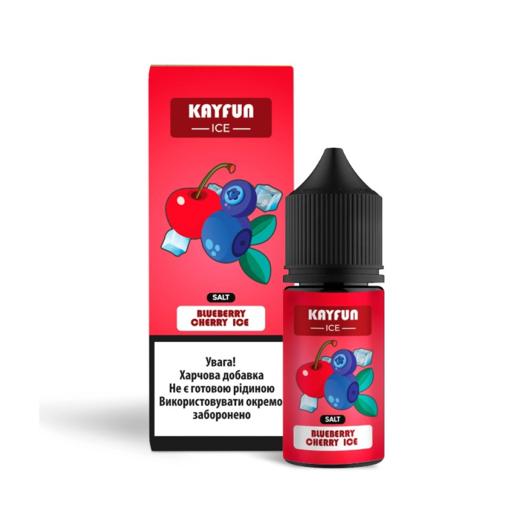 Ароматизатор Kayfun Ice Чорниця Вишня 30ml - Kayfun Ice 30ml