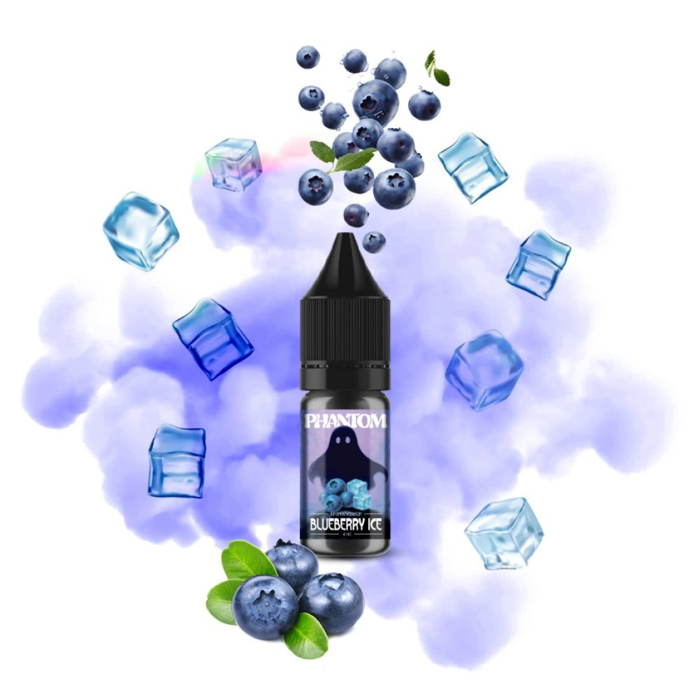 Ароматизатор Phantom Blueberry Ice 10ml (Чорниця Лід) - Phantom 10ml