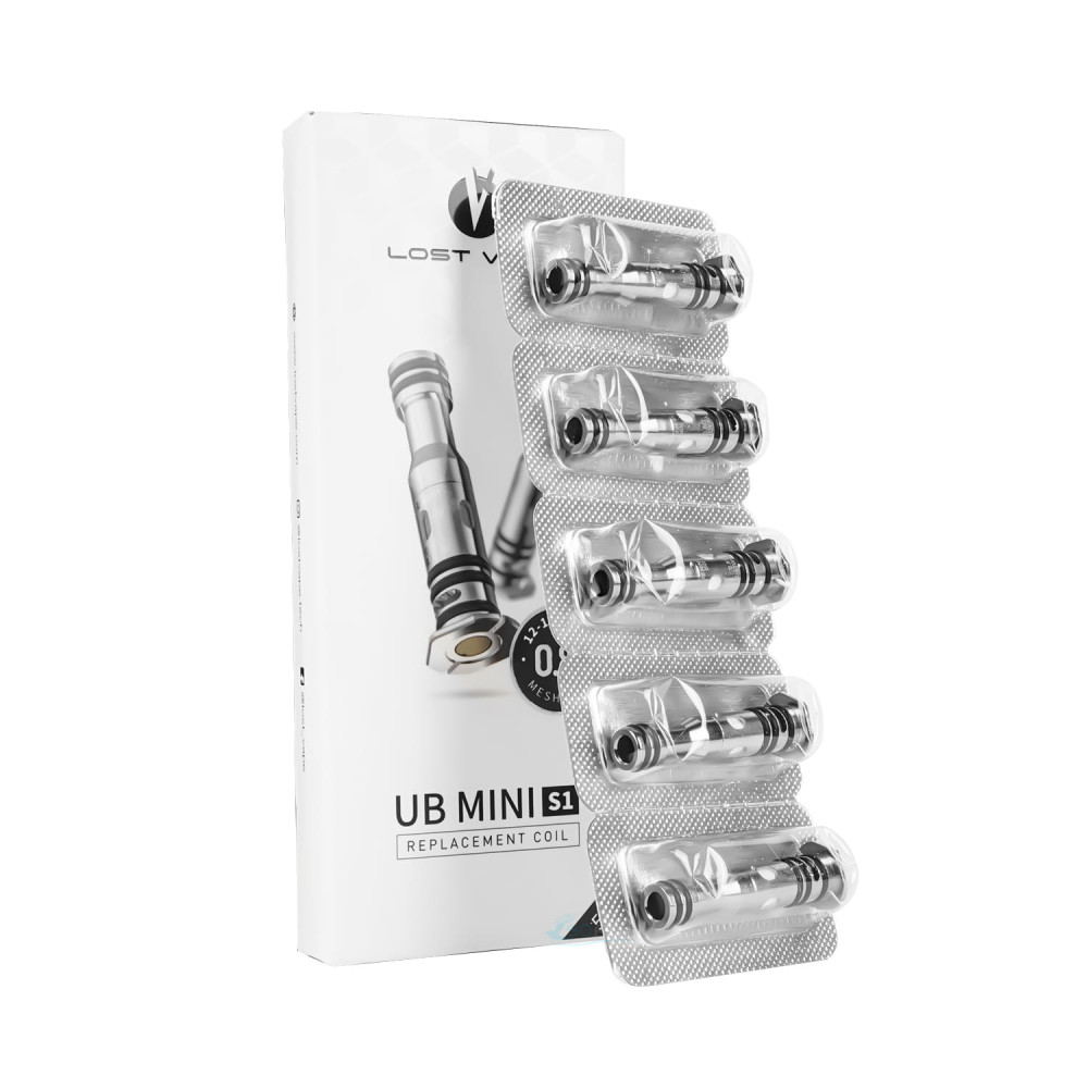 Lost Vape UB Mini S1 Coil 0.8Ohm - Lost Vape Coil