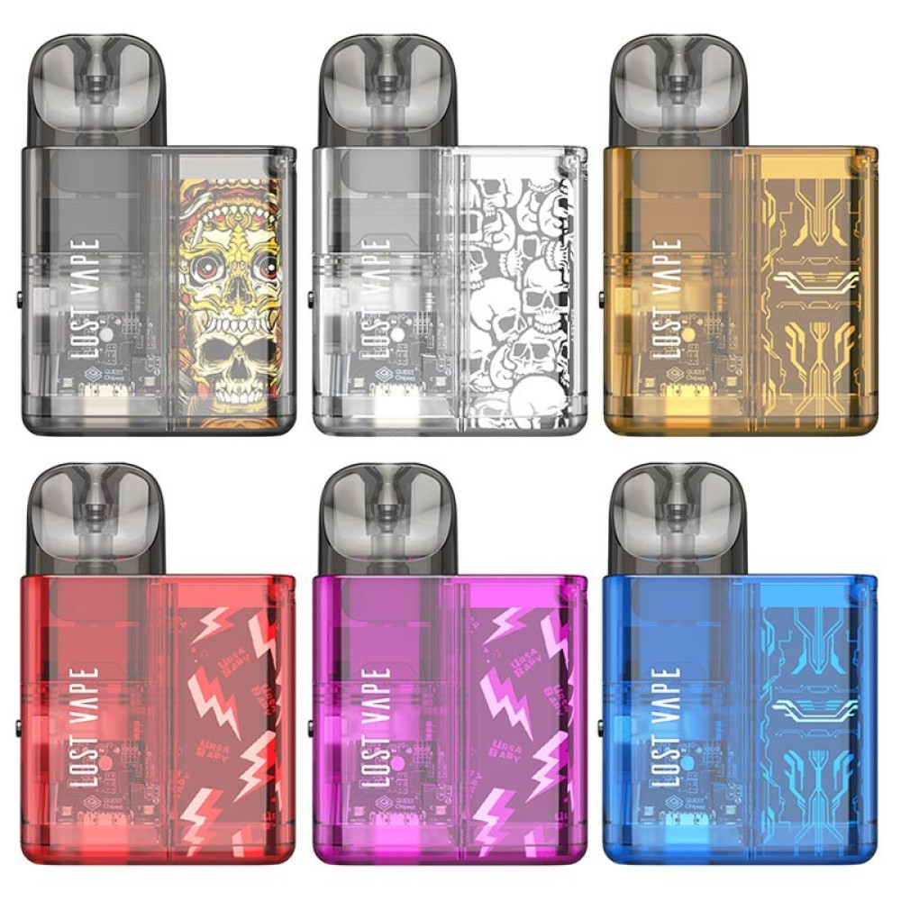 Lost Vape Ursa Baby Flash Night Pod (Чорно-Рожевий) - Lost Vape Ursa Baby