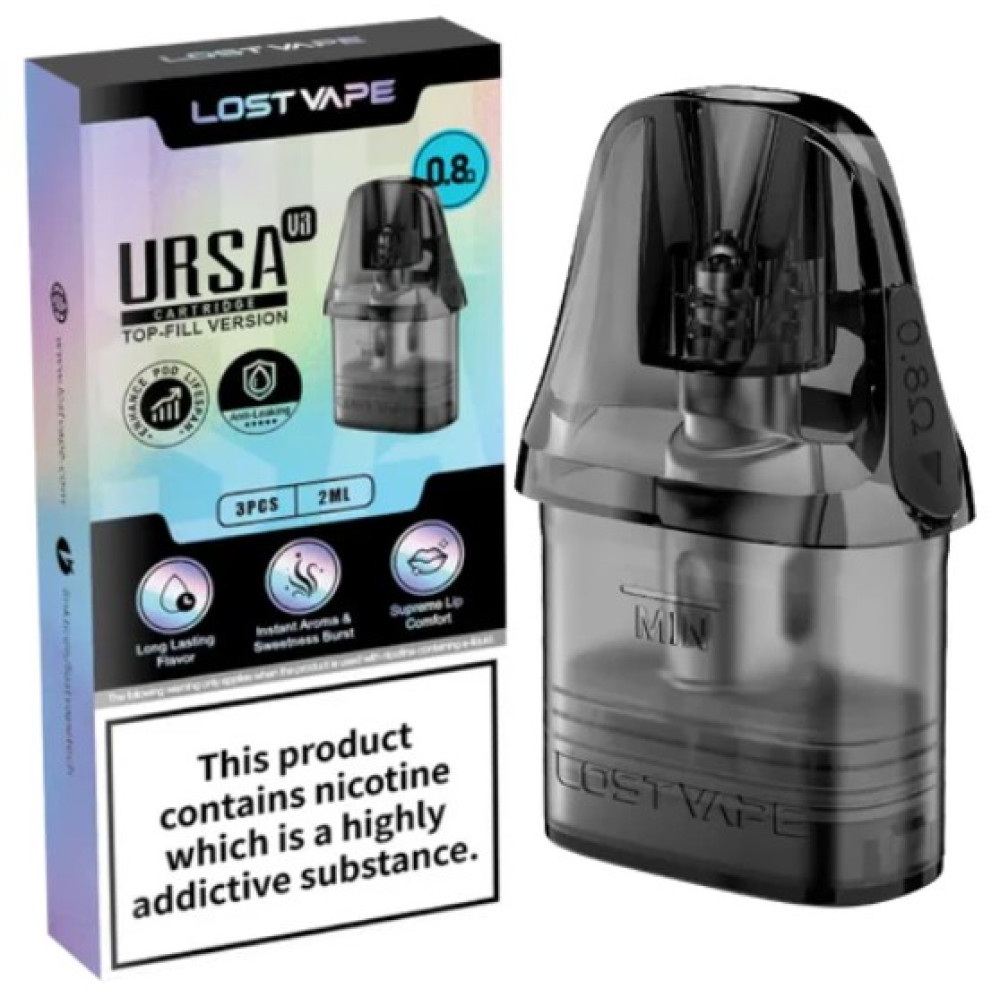 Lost Vape Ursa Картридж 0.8Ohm V3 2.5ml - Lost Vape Картридж