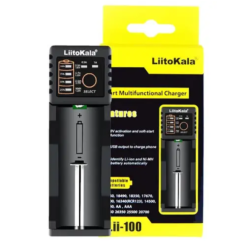 Litokala Lii - 100 (1ак) - Зарядні пристрої для акумуляторів вейпа