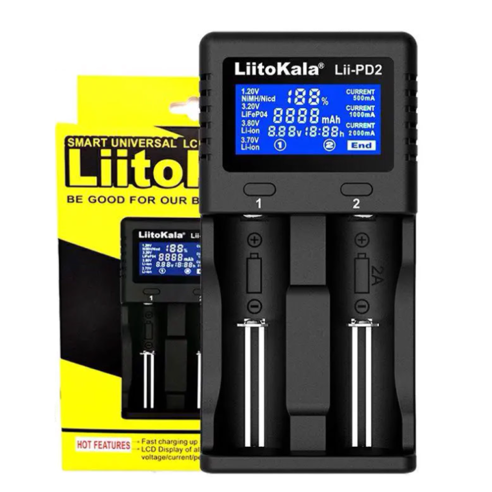 Litokala Lii PD2 (2ак) - Litokala Charger