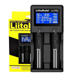 Litokala Lii PD2 (2ак) - Зарядні пристрої для акумуляторів вейпа