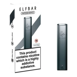 Elf bar Mate 500 Black White Pod (Чорно-Білий) - Elf Bar Mate 500