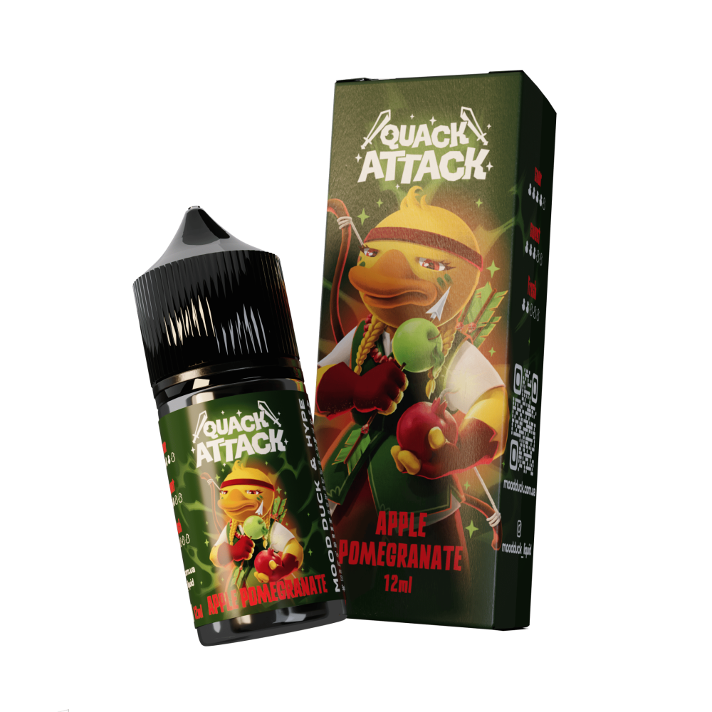 Ароматизатор Mood Duck Quack Attack Apple Pomegranate (Яблуко Гранат) 30ml - Mood Duck Quack Attack 30ml