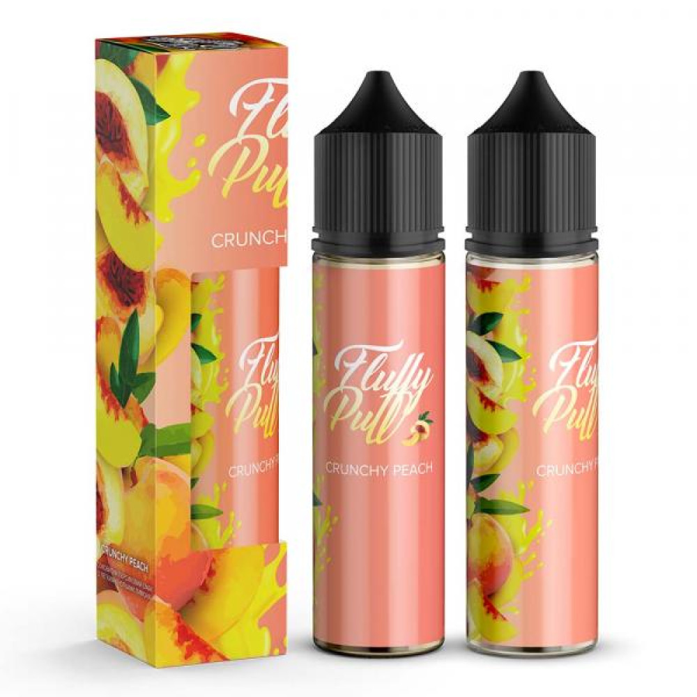 Ароматизатор органічний Fluffy Puff Crunchy Peach - Fluffy Puff 60ml
