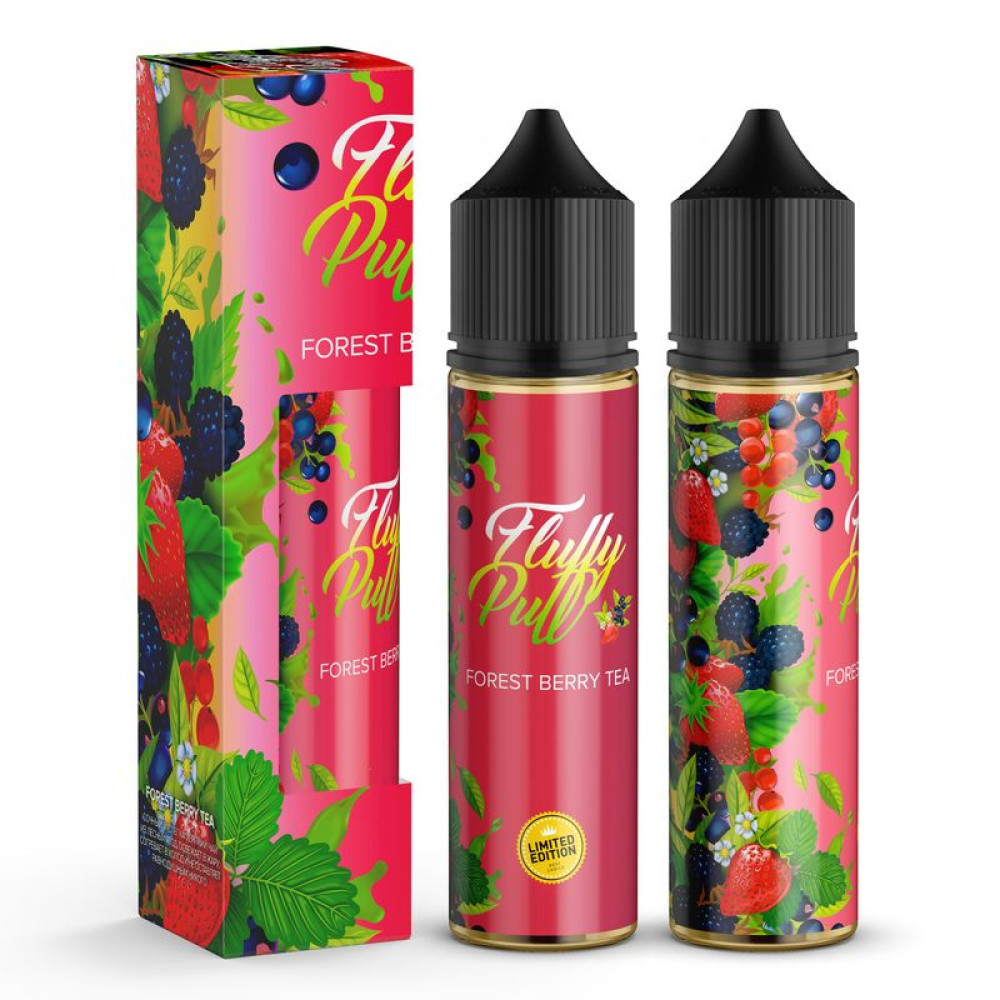 Ароматизатор органічний Fluffy Puff Forest Berry Tea - Fluffy Puff 60ml