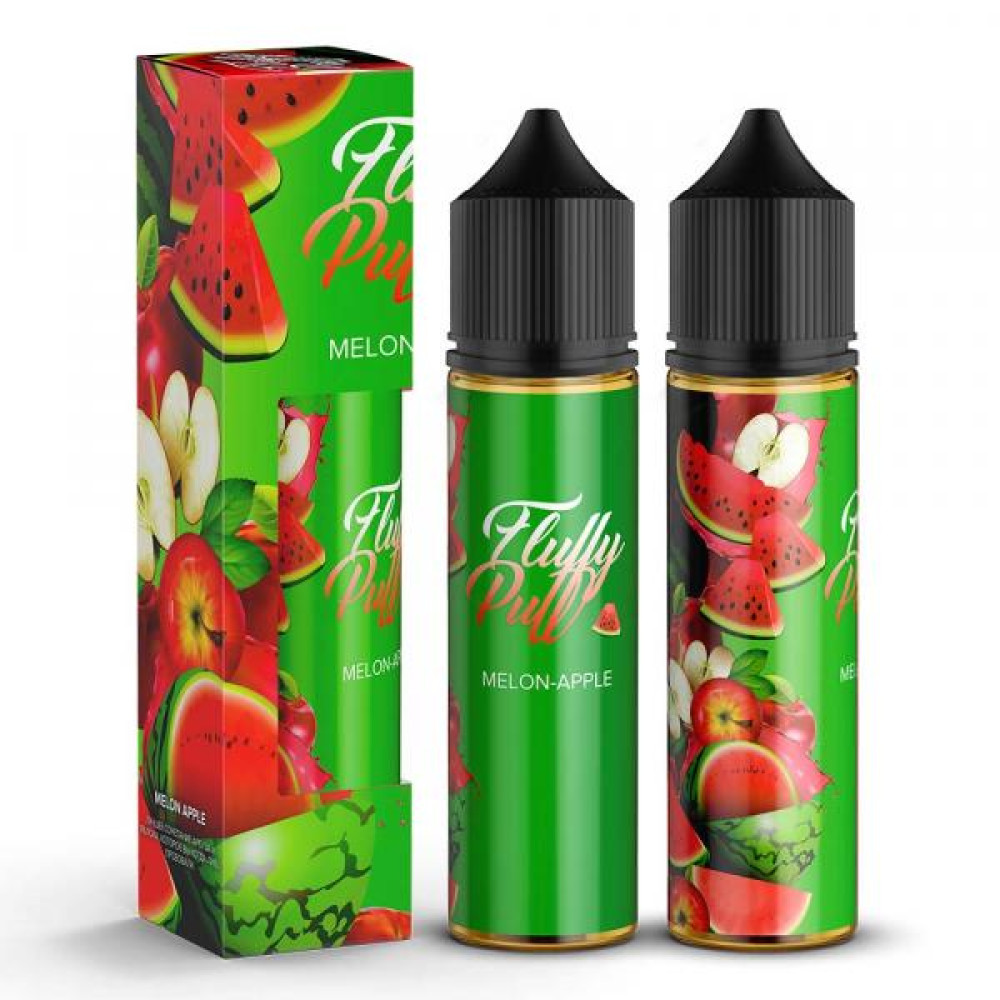 Ароматизатор органічний Fluffy Puff Melon Apple - Fluffy Puff 60ml
