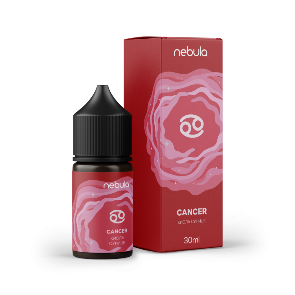 Ароматизатор Nebula Cancer (Кисла Суниця) 30ml - Nebula 30ml
