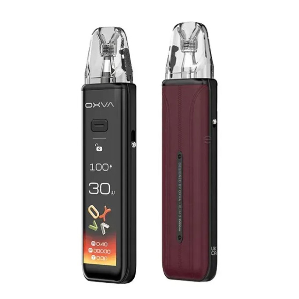 Oxva Xlim 3 Ultra Bordeaux Red Pod (Бордово червоний) - Oxva Xlim 3 Ultra