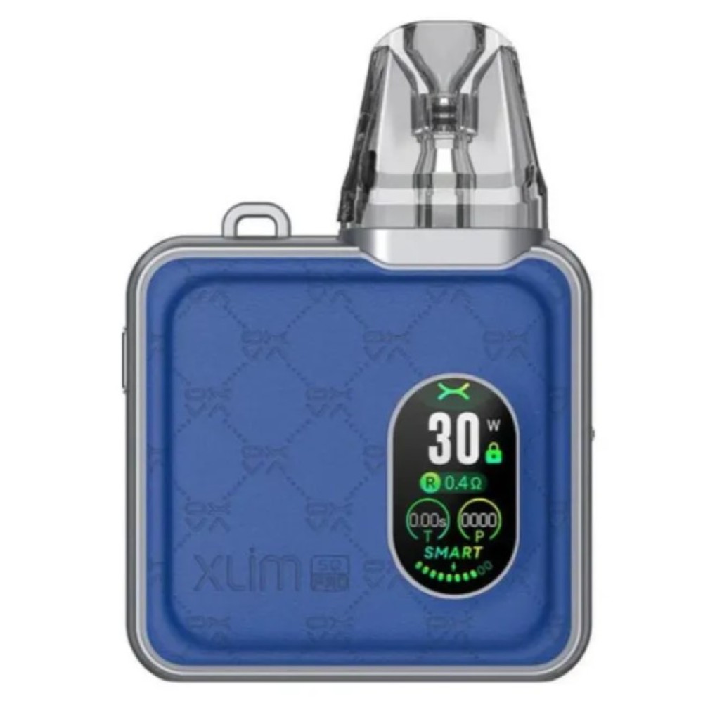 Oxva Xlim SQ Pro Blue Leather Pod (Блакитна Шкіра) - Oxva Xlim Sq Pro