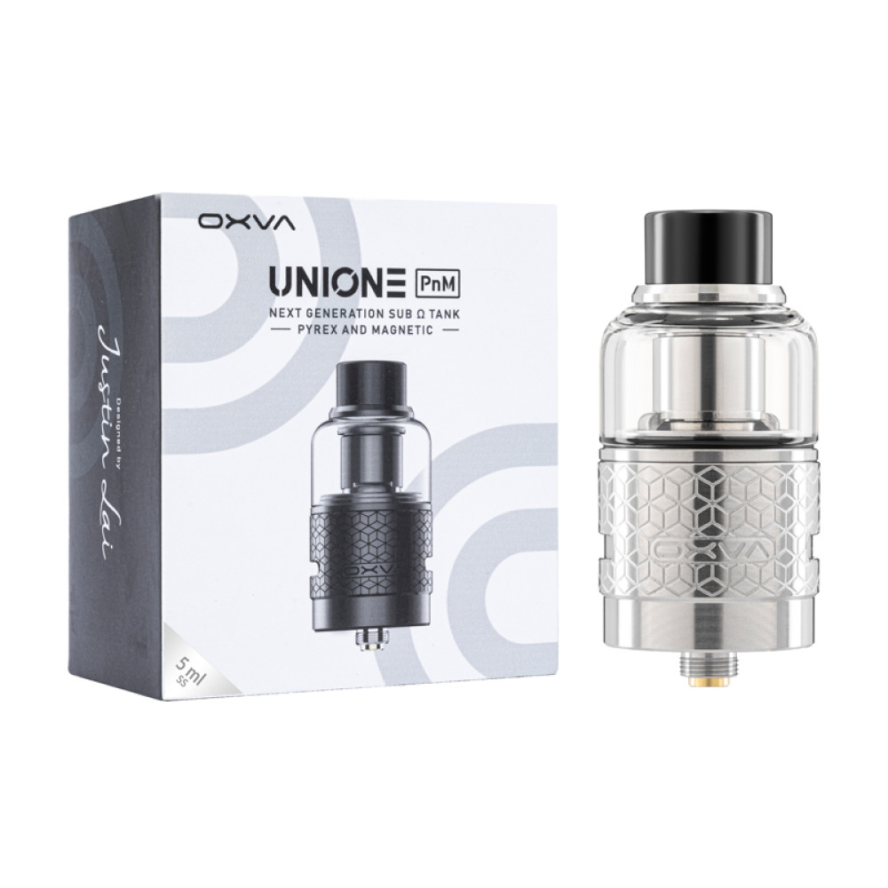 Oxva Unione PnM Tank SS (Срібний) - Oxva Tank Rta