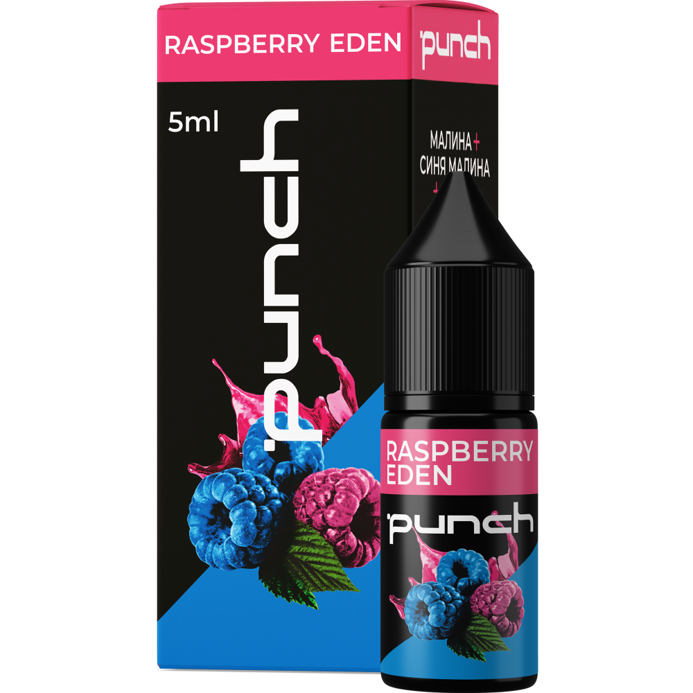 Ароматизатор Punch Raspberry Eden (Рожева та Блакитна Малина Ожина) 10ml - Punch 10ml