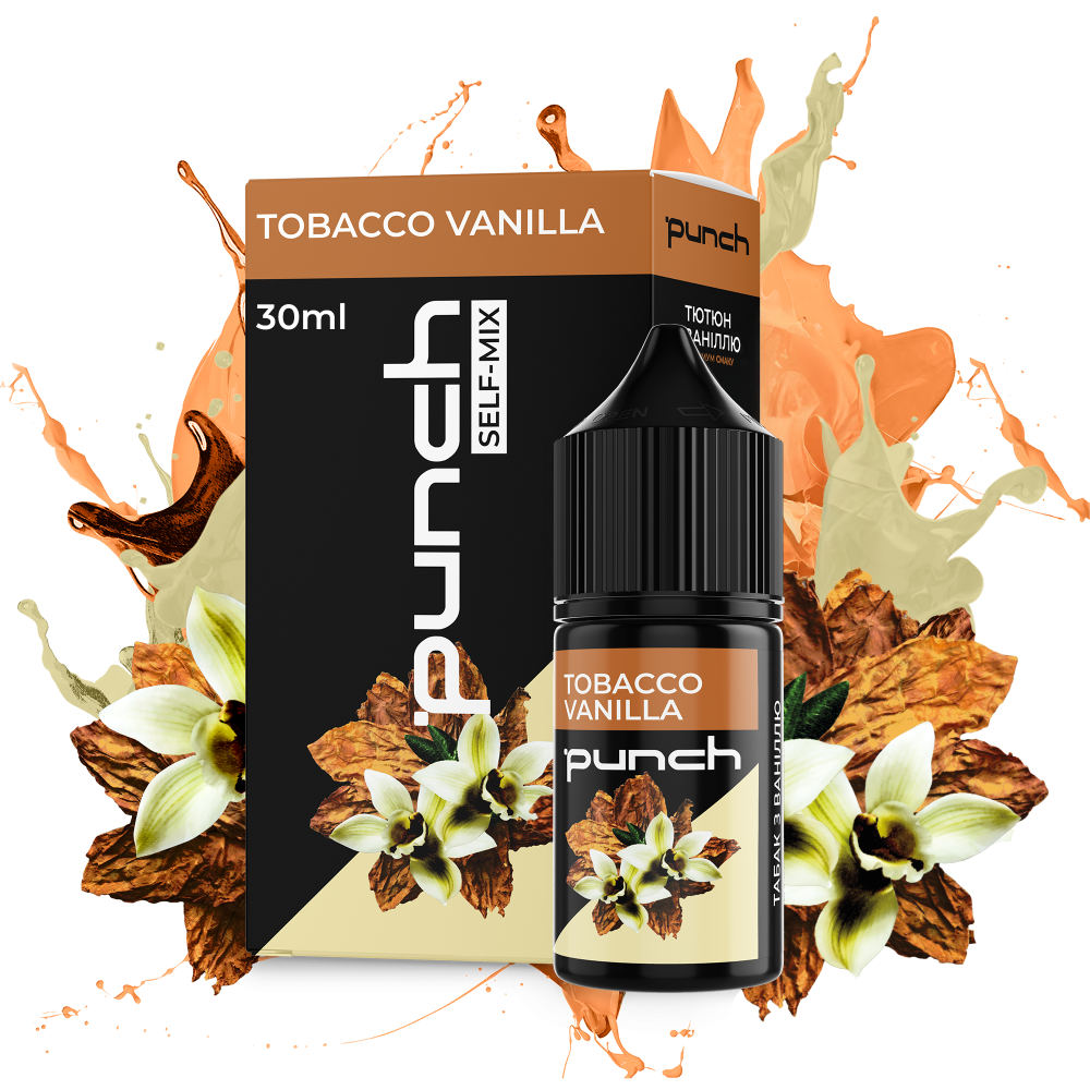 Ароматизатор Punch Tobacco Vanilla (Тютюн Ваніль) 30ml - Punch 30ml