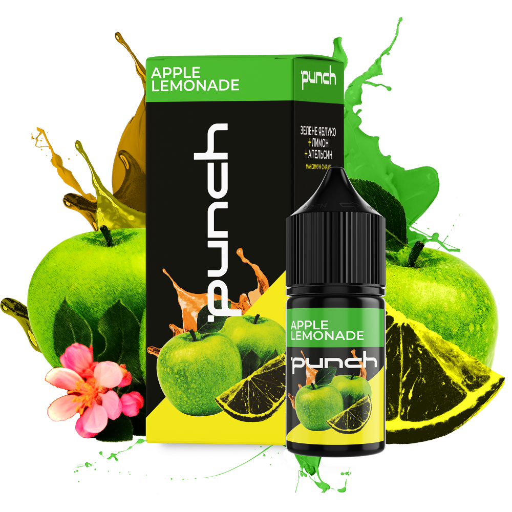 Ароматизатор Punch Apple Lemonade (Зелене Яблуко Лимон Апельнис) 30ml - Punch 30ml