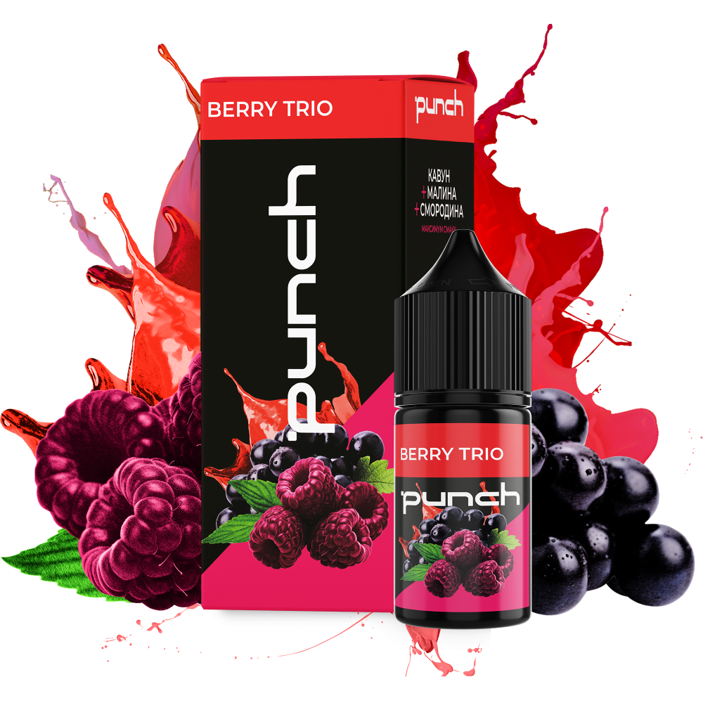Ароматизатор Punch Berry Trio (Кавун Малина Смородина) 30ml - Punch 30ml