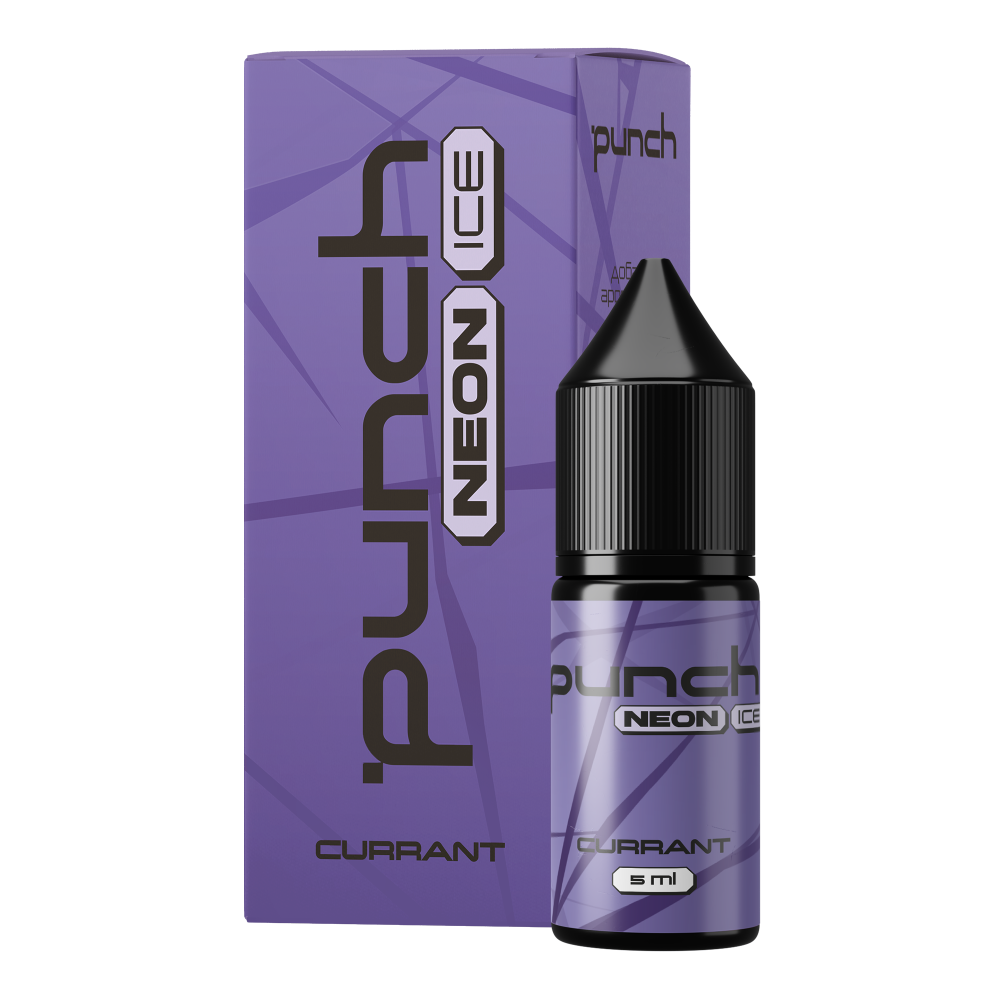 Ароматизатор Punch Neon Ice Currant (Смородина) 10ml - Punch Neon Ice 10ml