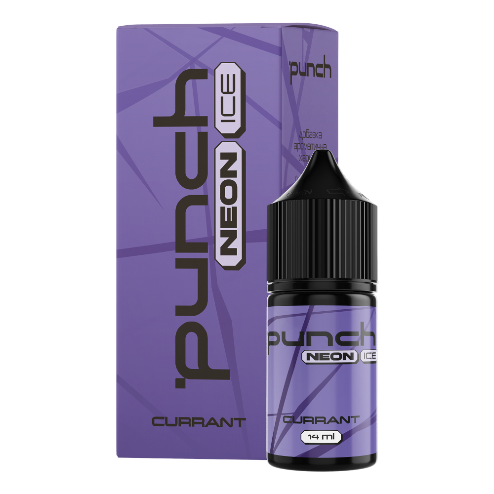 Ароматизатор Punch Neon Ice Currant (Смородина) 30ml - Punch Neon Ice 30ml
