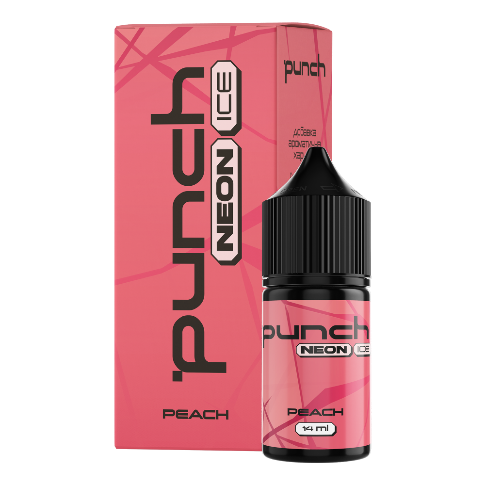 Ароматизатор Punch Neon Ice Peach (Персик) 30ml - Punch Neon Ice 30ml