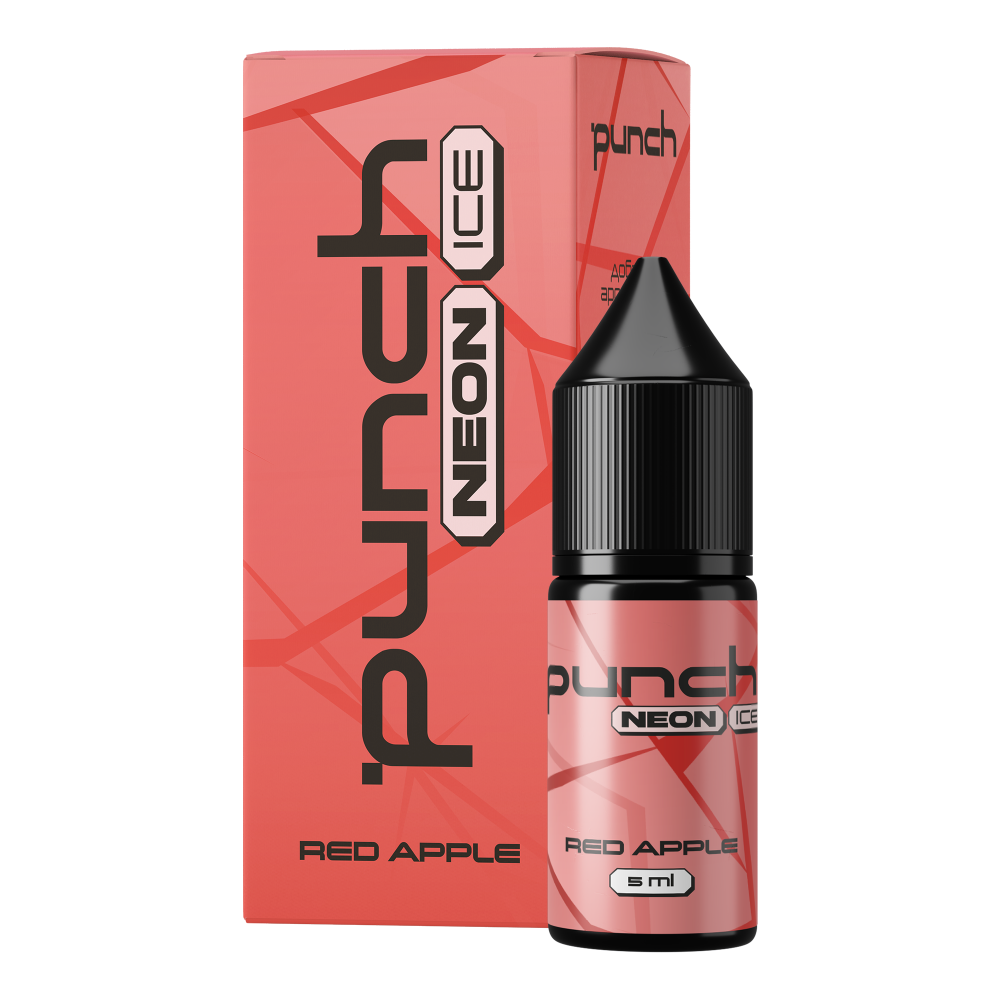 Ароматизатор Punch Neon Ice Red Apple (Червоне Яблуко) 10ml - Punch Neon Ice 10ml