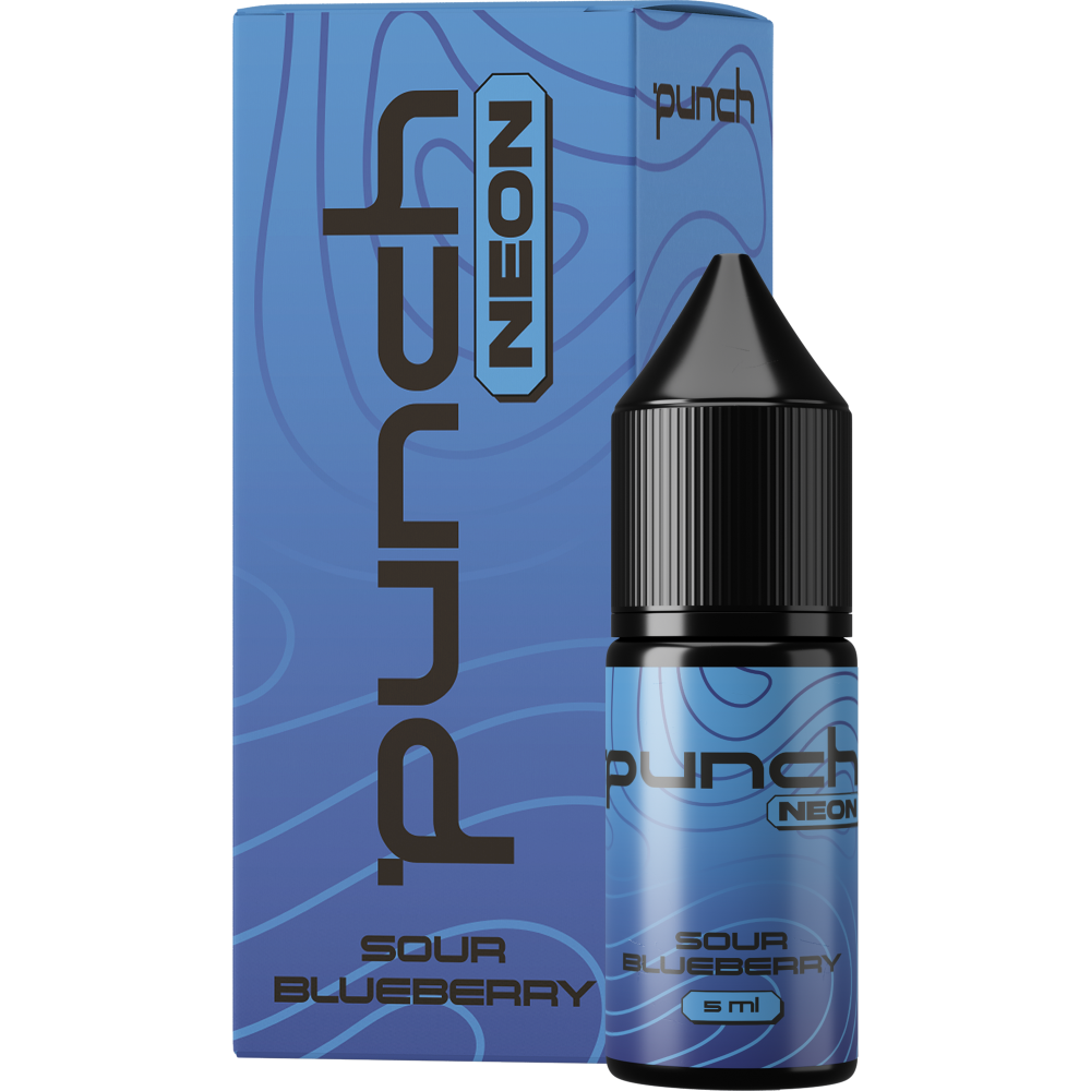 Ароматизатор Punch Neon Sour Blueberry (Кисла Чорниця) 10ml - Punch Neon 10ml