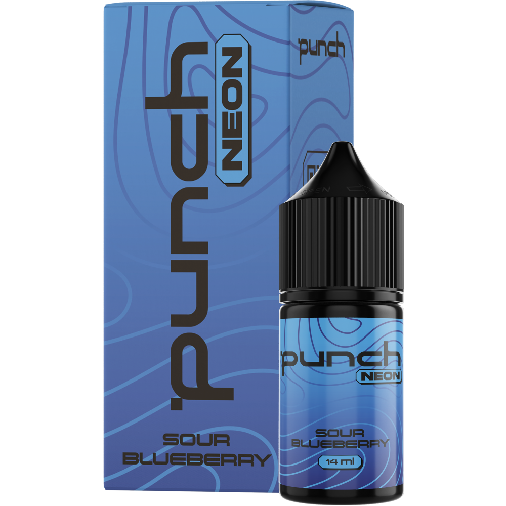 Ароматизатор Punch Neon Sour Blueberry (Кисла Чорниця) 30ml - Punch Neon 30ml