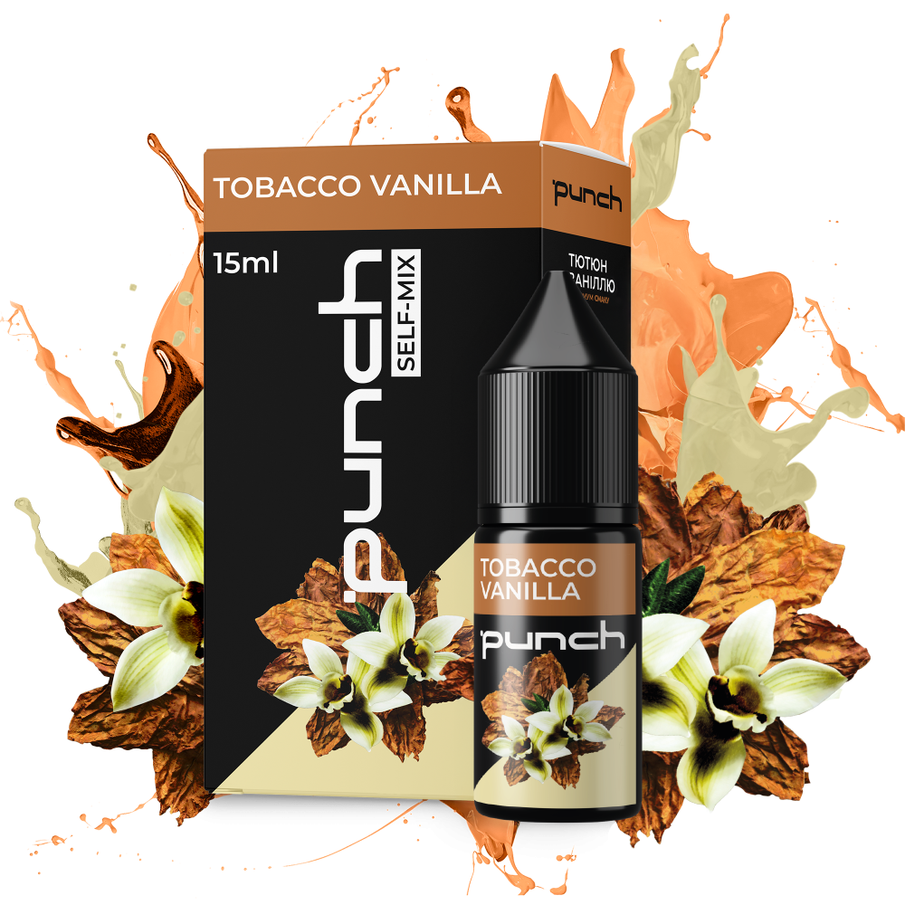 Ароматизатор Punch Tobacco Vanilla (Ванільний Тютюн) 15ml - Punch 15ml