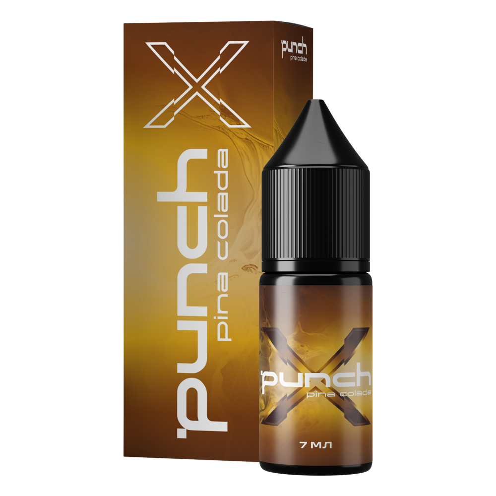 Ароматизатор Punch X Pina Colada (Карамель Ананас Кокос Коктель) 15ml - Punch X 15ml