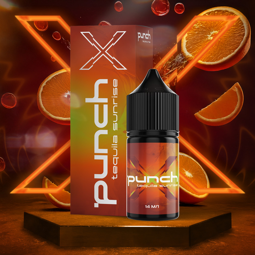 Ароматизатор Punch X Tequila Sunrise (Апельсин Текіла) 30ml - Punch X 30ml
