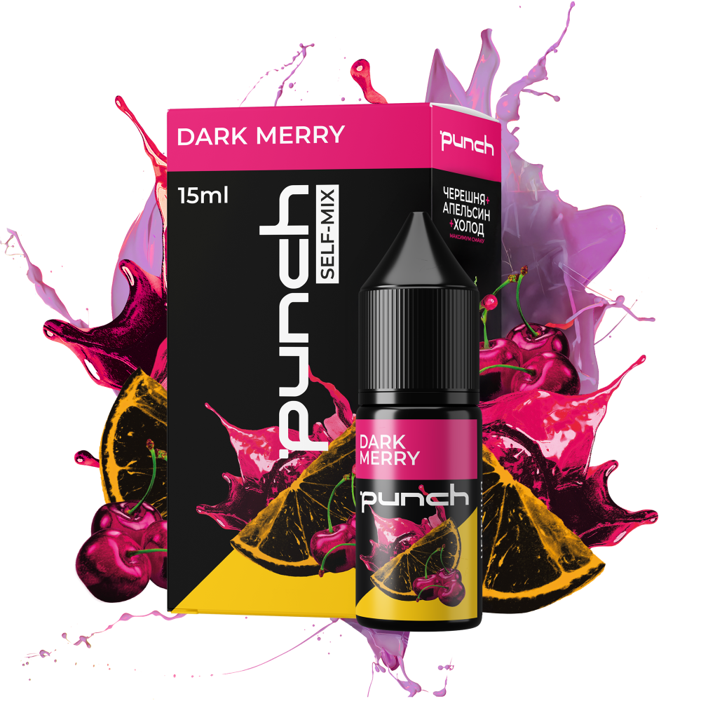 Ароматизатор Punch Dark Merry (Темна Черешня) 15ml - Punch 15ml