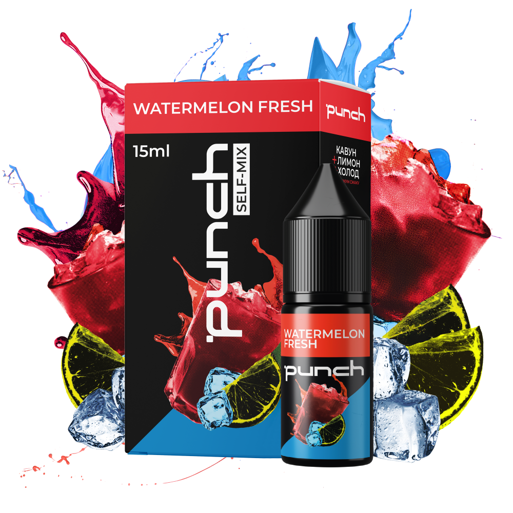 Ароматизатор Punch Watermelon Fresh (Кавуневий Фреш) 15ml - Punch 15ml