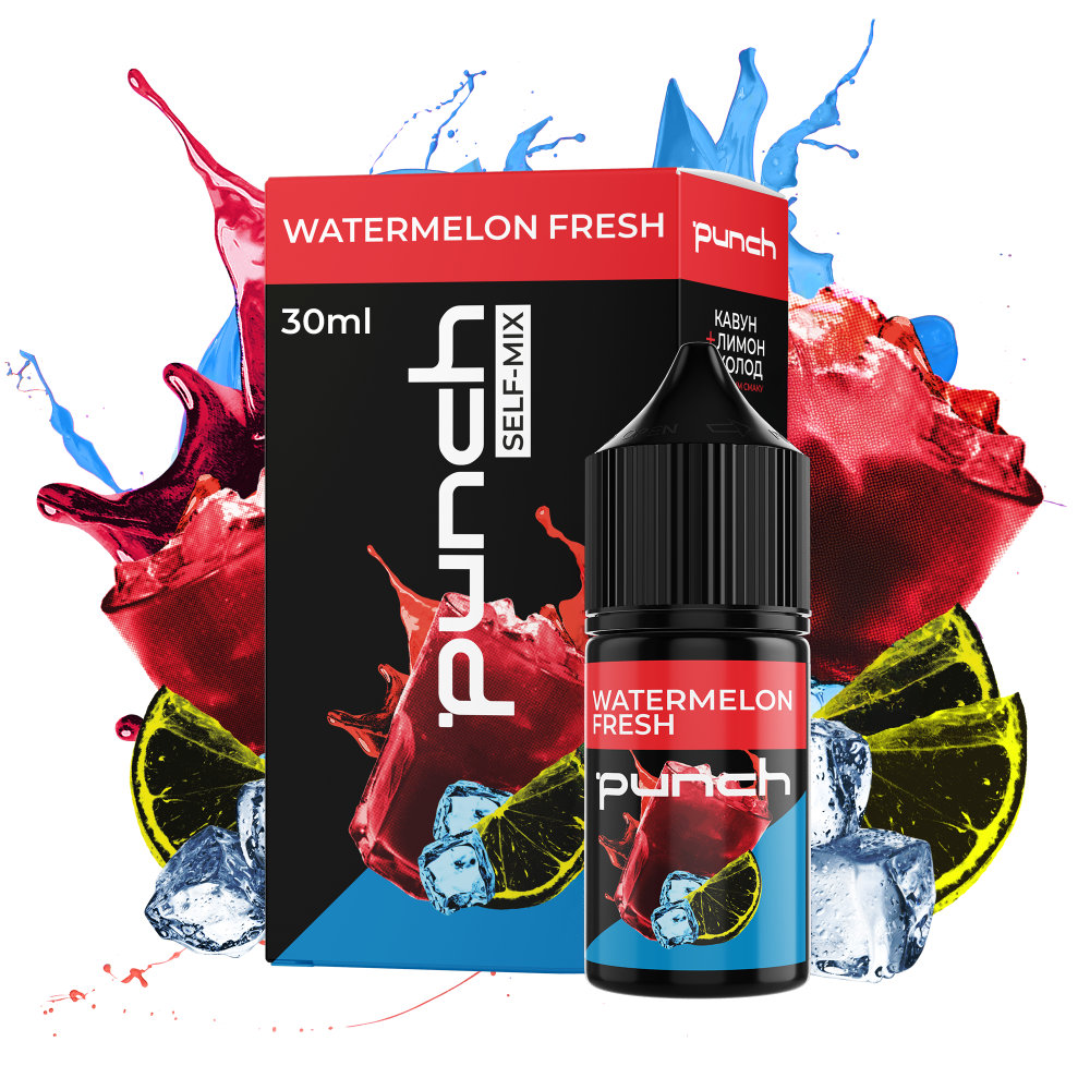 Ароматизатор Punch Watermelon Fresh (Кавуновий Фреш) 30ml - Punch 30ml