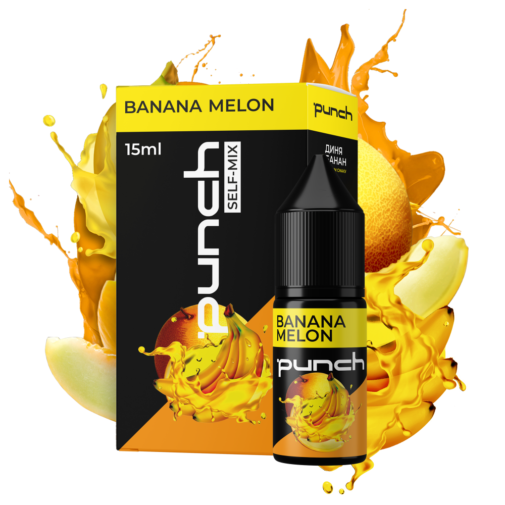 Ароматизатор Punch Banana Melon (Банан Диня) 15ml - Punch 15ml