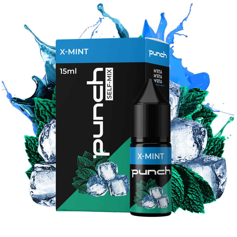 Ароматизатор Punch X-MINT (М'ята) 15ml - Punch 15ml