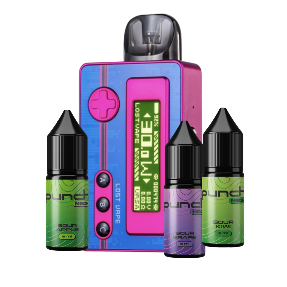 Стартовий набір (Punch Neon + Lost Vape Ursa Pocket) - Набір 