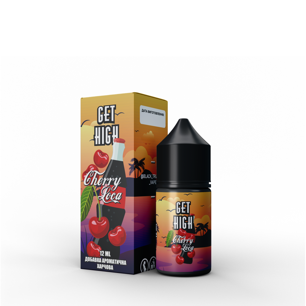 Ароматизатор Get High Cherry Loca (Вишнева Кола) 30ml - Get High 30ml