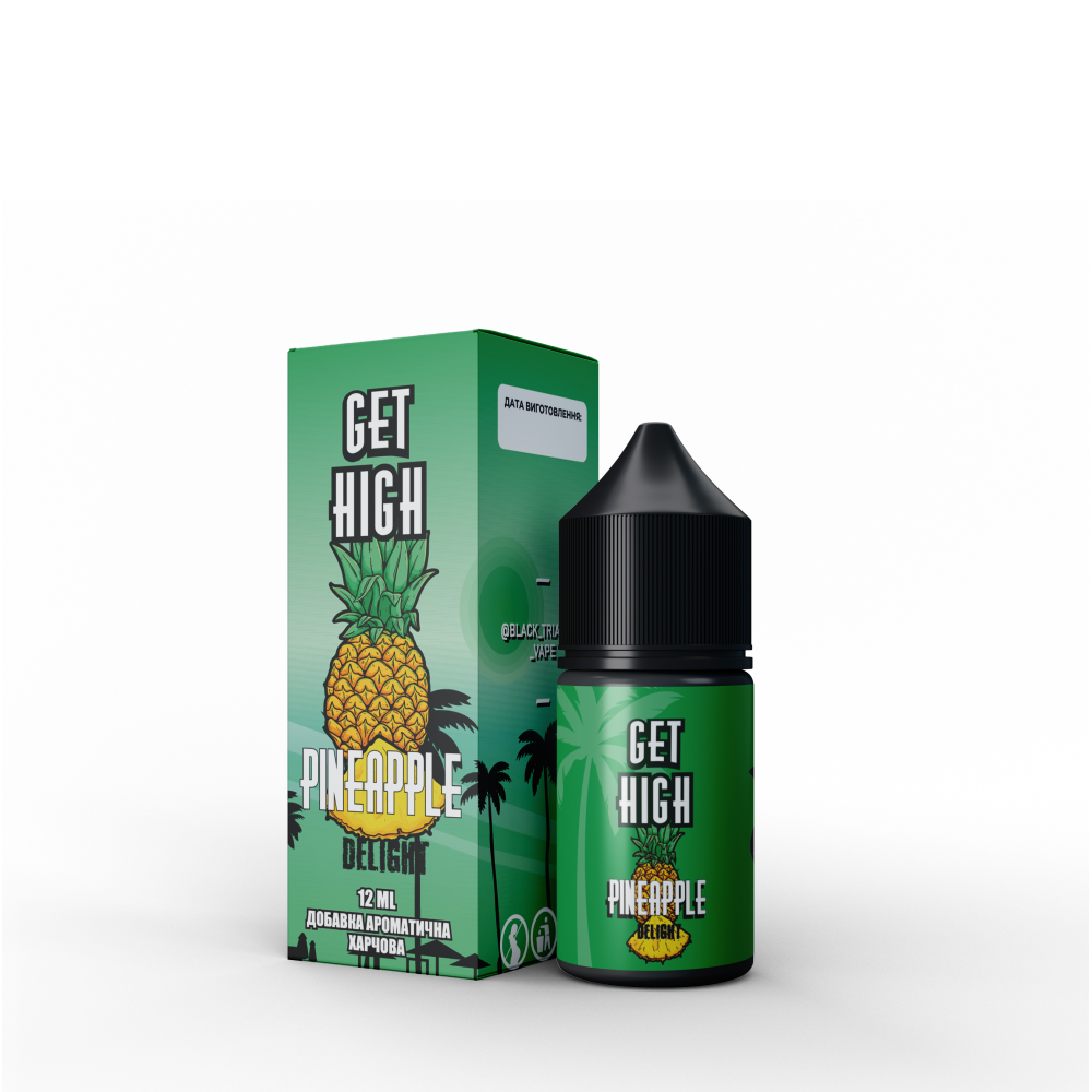 Ароматизатор Get High Pineapple Delight (Ананас) 30ml - Get High 30ml