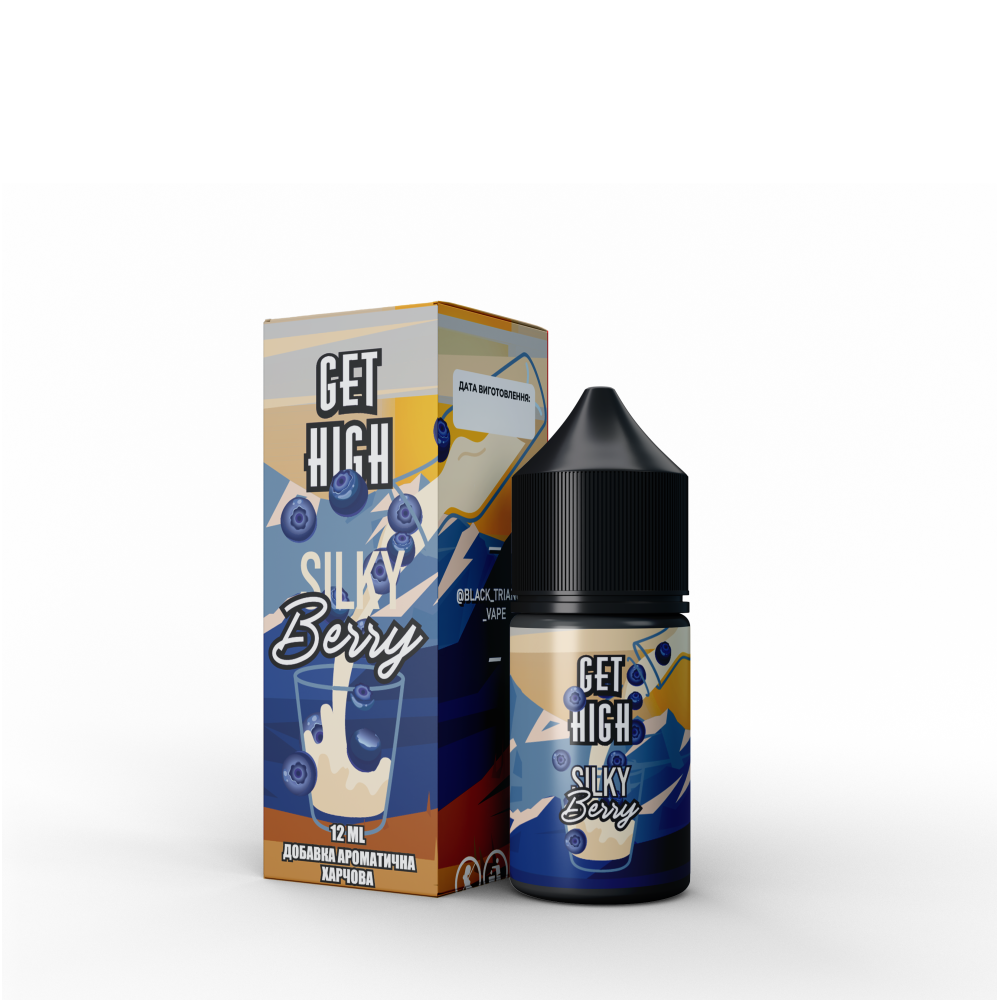 Ароматизатор Get High Silky Berry (Чорничний Йогурт) 30ml - Get High 30ml
