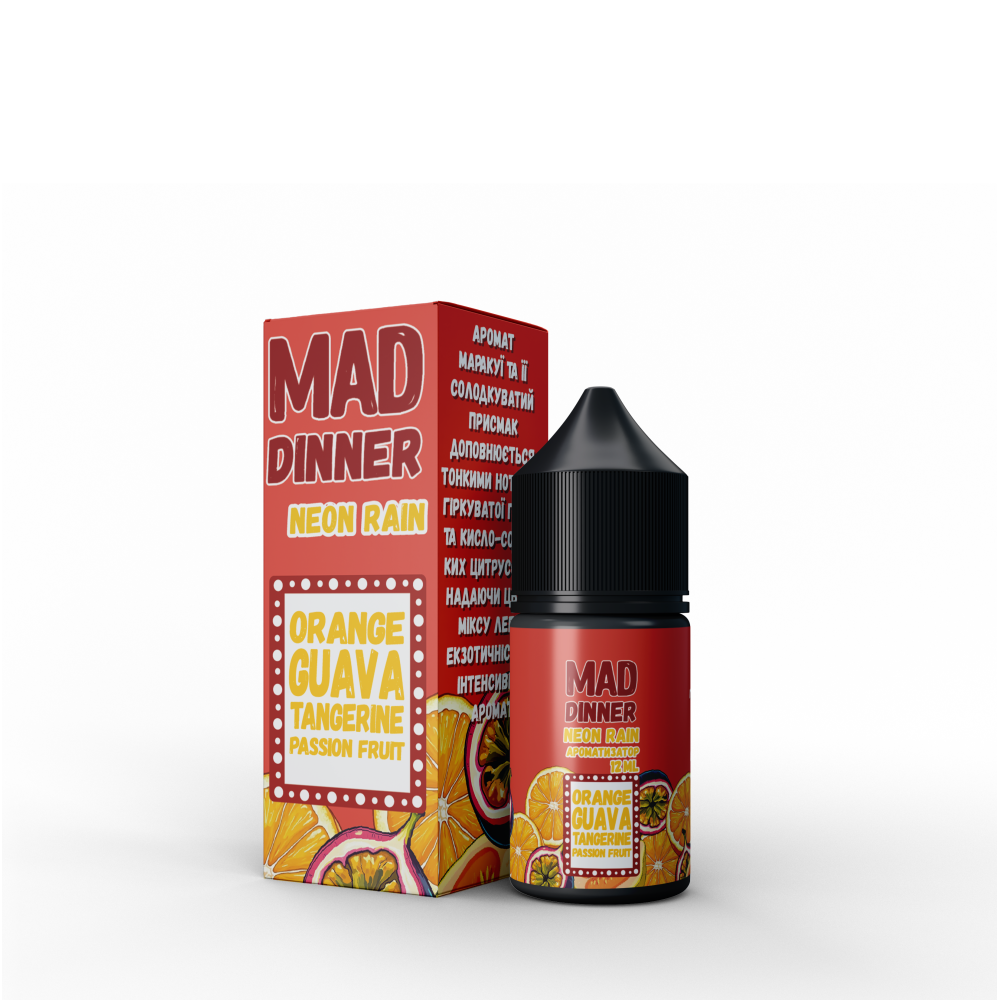 Ароматизатор Mad Dinner Neon Rain (Скітлс) 30ml - Mad Dinner 30ml