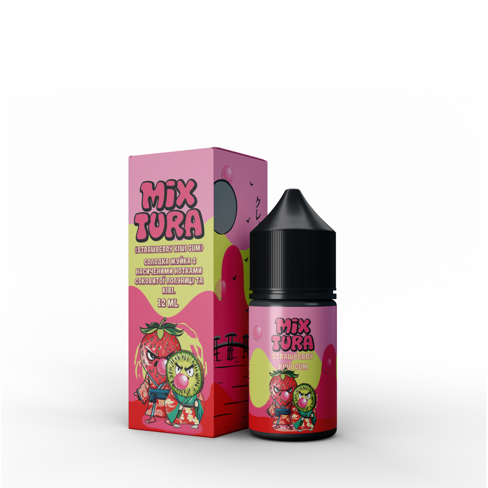 Ароматизатор Mixtura Srawberry Kiwi Gum (Полуниця Ківі Жувальна Гумка) 30ml - Mixture 30ml