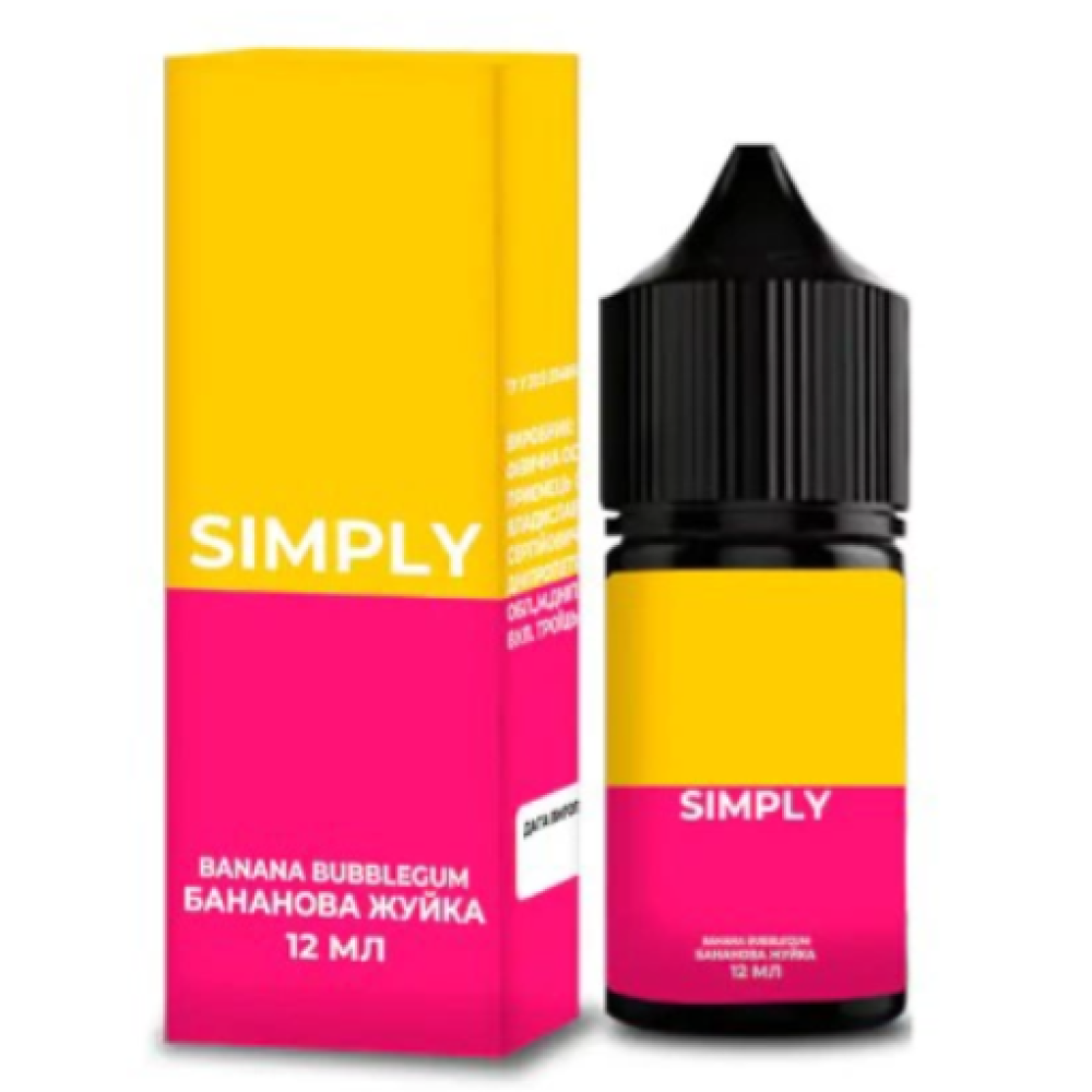 Ароматизатор Simply Banana Bubblegum (Бананова Жувальна Гумка) 30ml - Simply 30ml