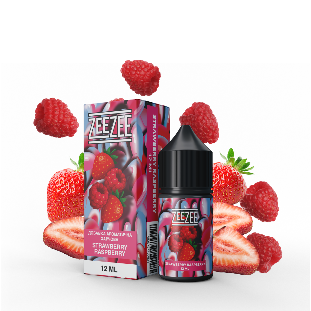 Ароматизатор ZeeZee Strawberry Raspberry (Полуниця Малина) 30ml - ZeeZee 30ml