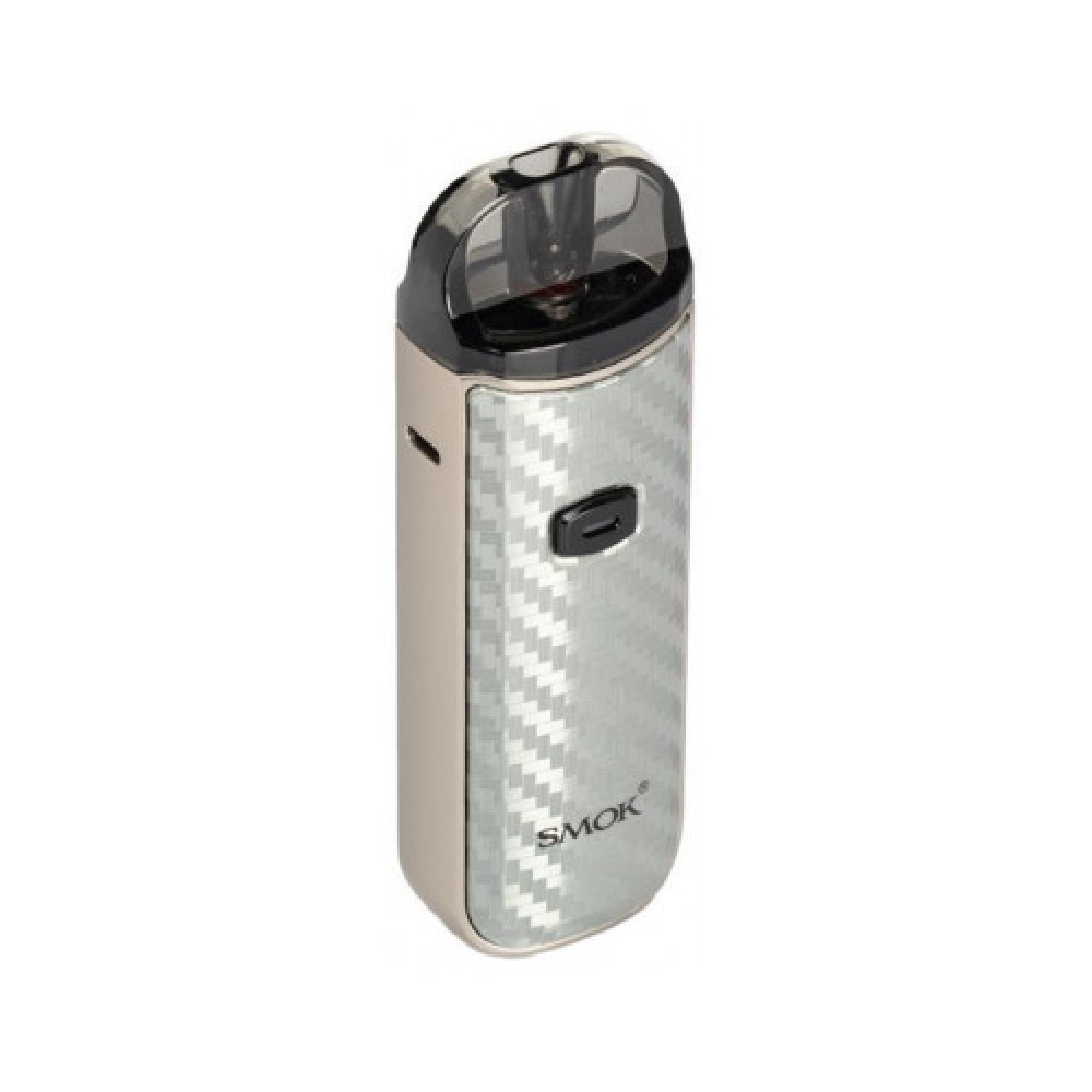 Smok Nord 50W Silver Carbon Fiber Pod Mod (Срібний) - Smok Nord 50W