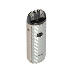 Smok Nord 50W Silver Carbon Fiber Pod Mod (Срібний) - Smok Nord 50W