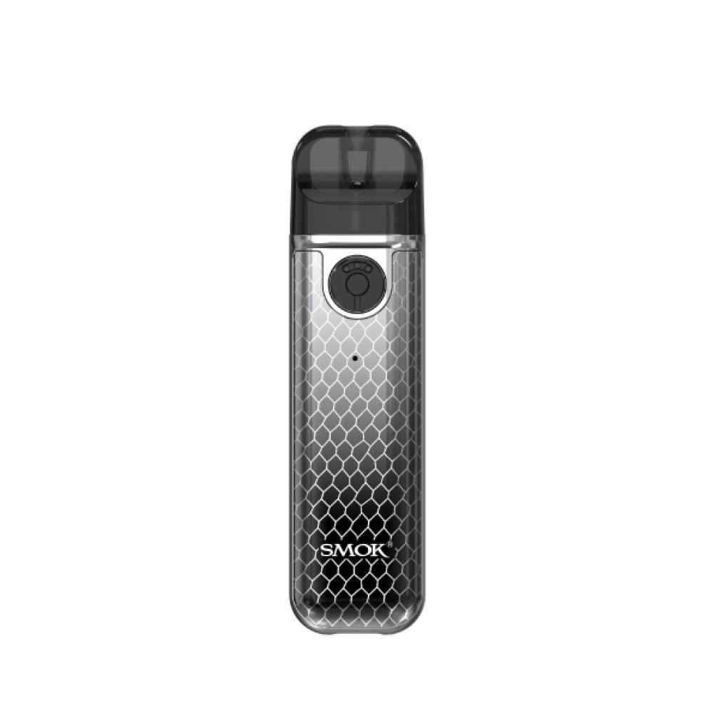 Smok Novo 4 Mini Silver Black Cobra Pod (Срібно Чорна Кобра) - Smok Novo 4 Mini