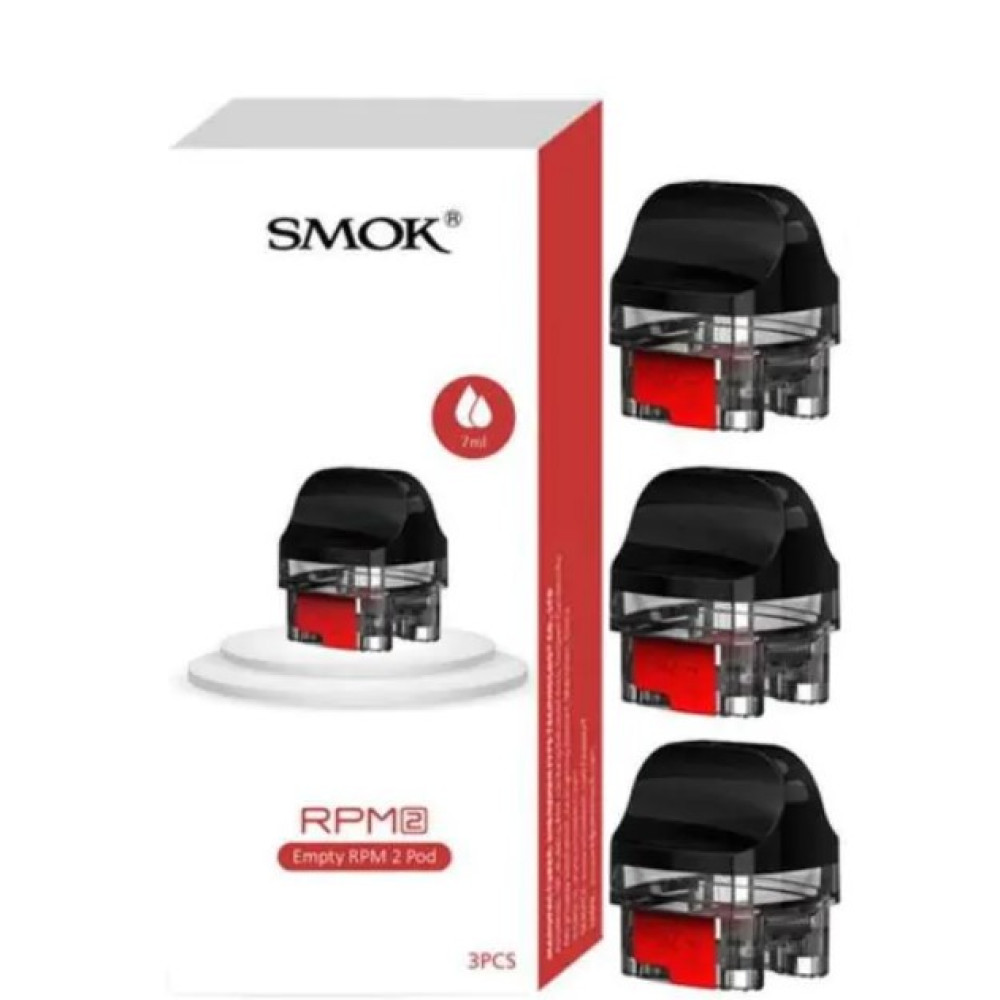 Smok RPM 2 Empty Cartrige 7ml (3) - Smok Картридж