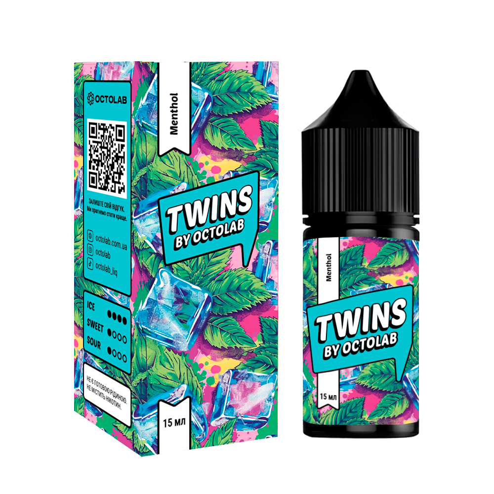 Ароматизатор Twins Menthol (Ментол) 30ml - Twins 30ml