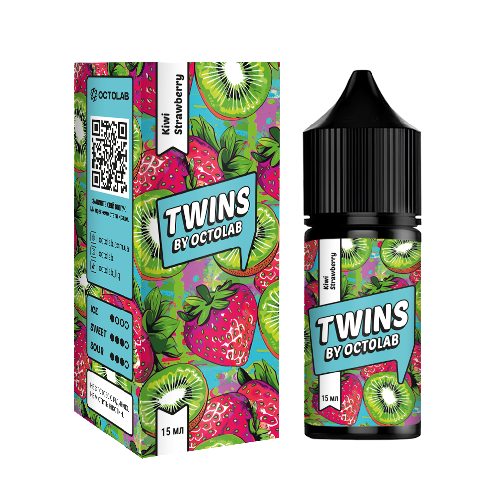 Набір Twins Kiwi Strawberry 30мл - Twins 30ml